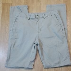 Old Navy ultimate straight mens beige pants 33W×36L
